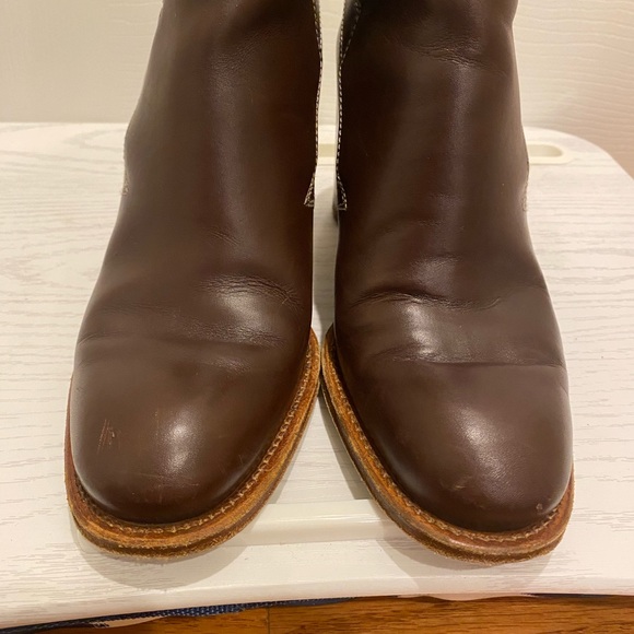 Chloe leather boots size 37, color brown, Authentic - Picture 6 of 11